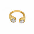 Anel Ribbed Dual Glow