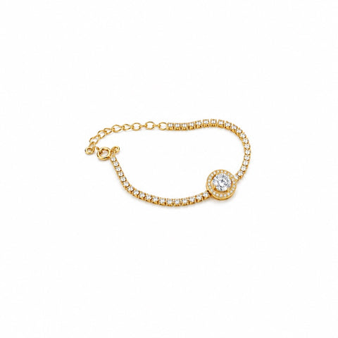 Pulseira Elos Trevo Vazado