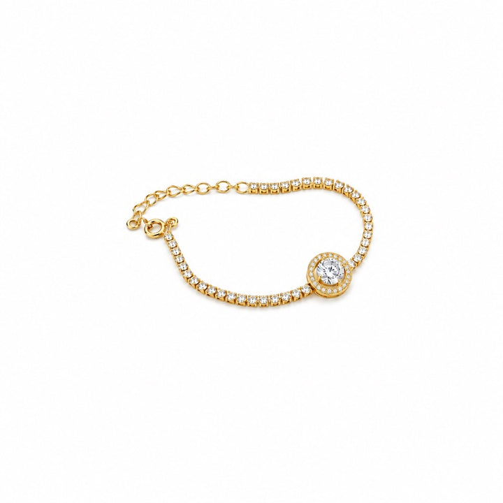 Pulseira Elos Trevo Vazado
