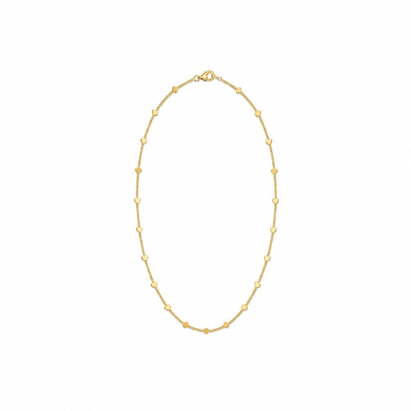 Colar Micro Corações - 45 cm