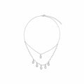 Colar com Pérolas e Zirconias