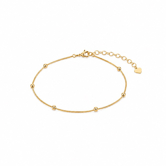 Colar Chocker Veneziana com Bolinhas - 35 cm + Extensor